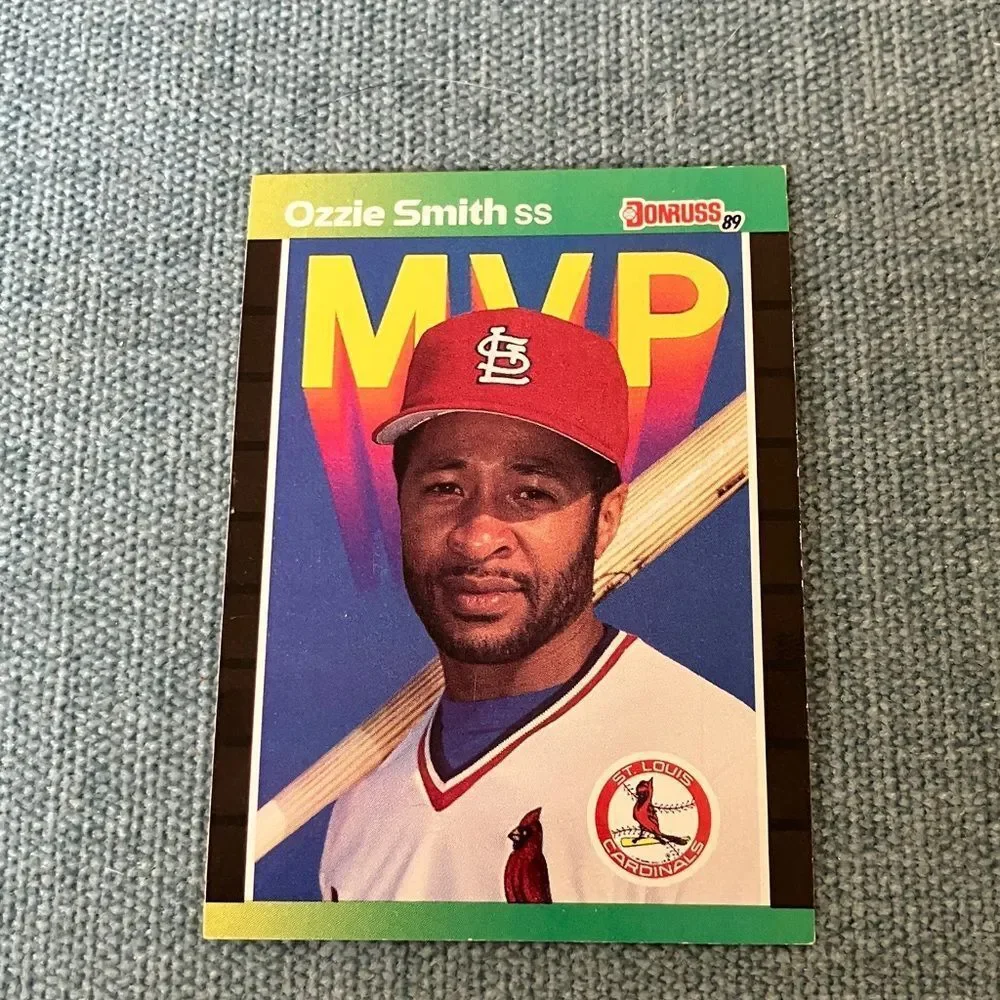 1989 Donruss St. Louis Cardinals MVP Baseball Card Trading Card